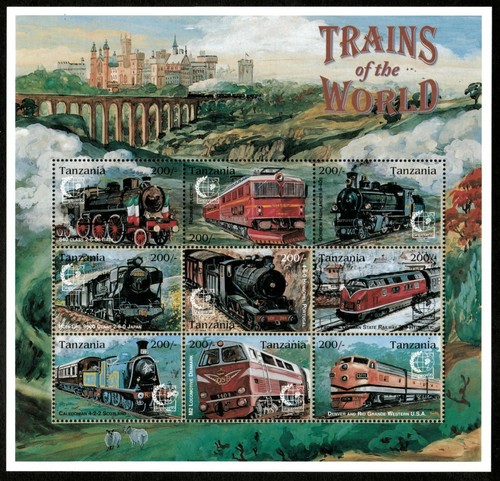 Tanzania 1995 treni - tanzania,