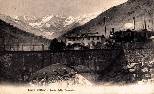 Torino torre pellice - pellice, ponte