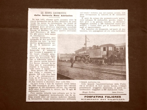 Nuova locomotiva della - la,