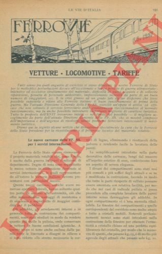 Treni ferrovie vetture - ferrovie.,