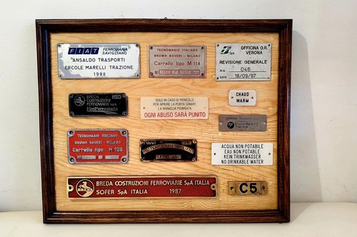 Quadro con targhe s - quadro,