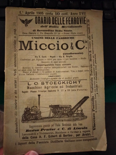 1905 napoli orario - orario, ferrovie