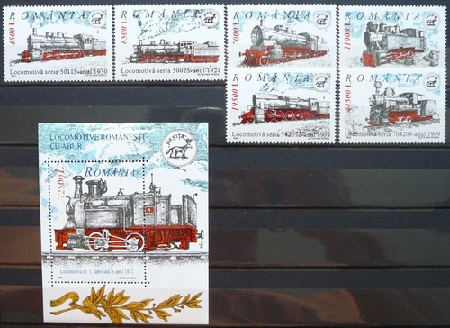 Francobolli romania foglio - francobolli,