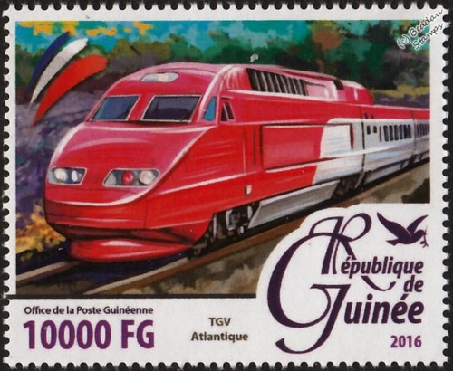 Timbro treno alta velocità