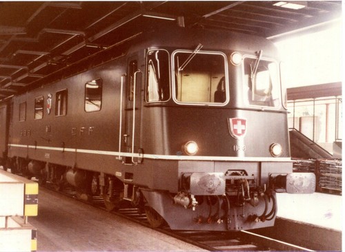 1980 treno svizzero sbb - svizzero,